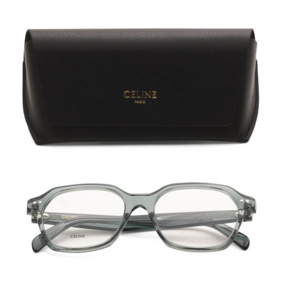 Celine Accessories - CELINE 52mm Luxury Opticals - Light Green